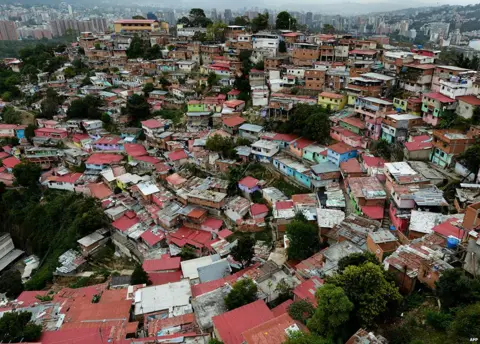 AFP Aerial image of San Agustín barrio