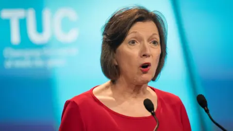 PA Media Frances O'Grady