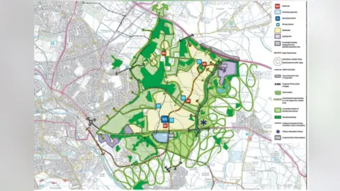 Essex County Council Map of plans