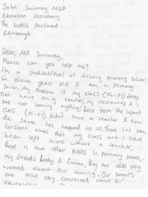 Poppy Dennis Poppy Dennis' letter