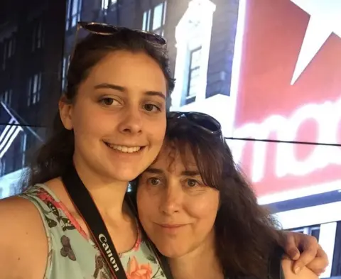 Supplied Katrina and her mother Elaine