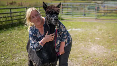 PA Media Helen Macdonald and geronimo