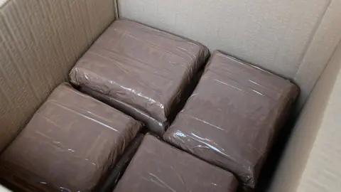 West Yorkshire Police Suspected cocaine packages