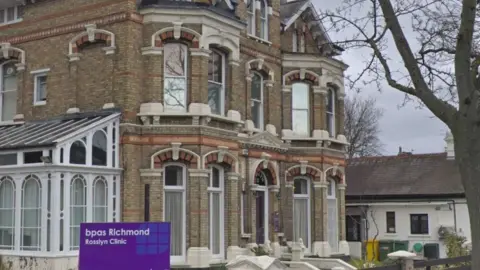 Google British Pregnancy Advisory Service clinic in Rosslyn Road