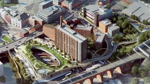 TfGM Stockport cycleway