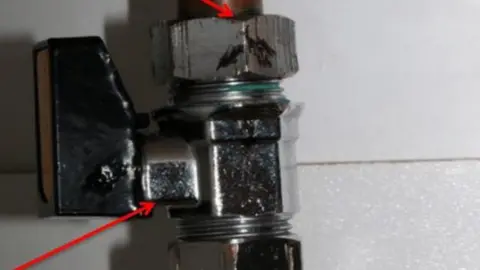 PA Allegedly damaged gas pipe