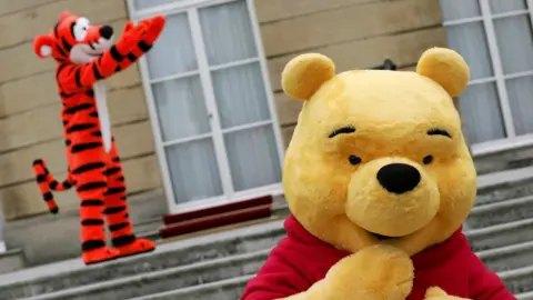 Getty Images Tigger and Winnie the Pooh