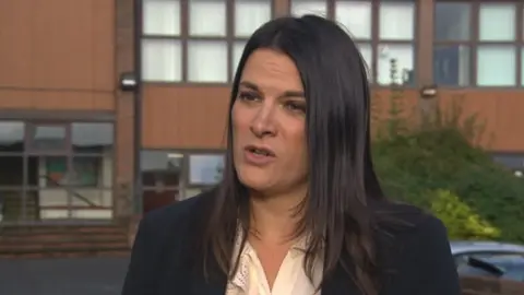 Head teacher Clare Harris