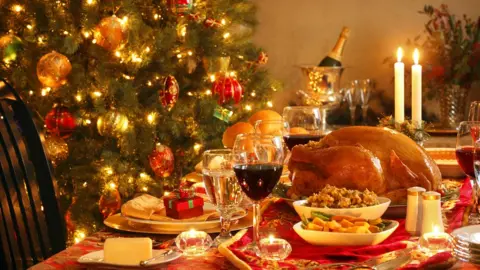 Getty Images Christmas dinner