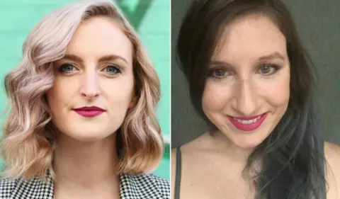 Supplied Photographs writers Kirsten King (left) and Suzannah Weiss (right)