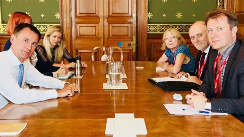 Press Association Foreign Secretary Jeremy Hunt meets Richard Ratcliffe