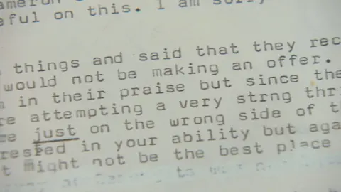 The Rebus exhibition features the original manuscript for Knots and Crosses