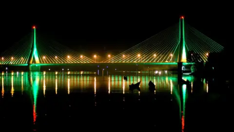 Tourism Ireland Global Greening Source of the Nile bridge in Uganda