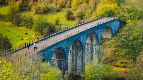The Monsal viaduct