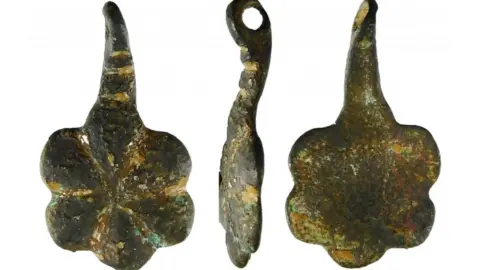 PA The pendant found in Lincolnshire