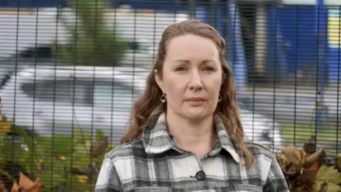 Claire Marshall/BBC Jo Quinlen