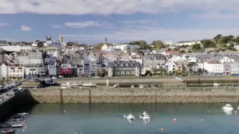 BBC Drone's eye view of Guernsey