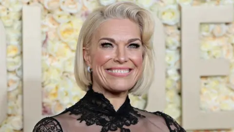 EPA Hannah Waddingham at the Golden Globes
