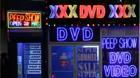 Getty Images File photo of US porn shop