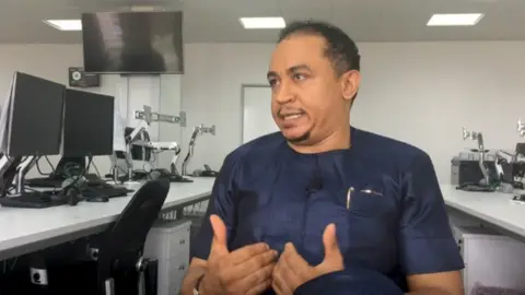 Ifedayo Olarinde known as 'Daddy Freeze' is one of the most outspoken critics of tithing in Nigeria