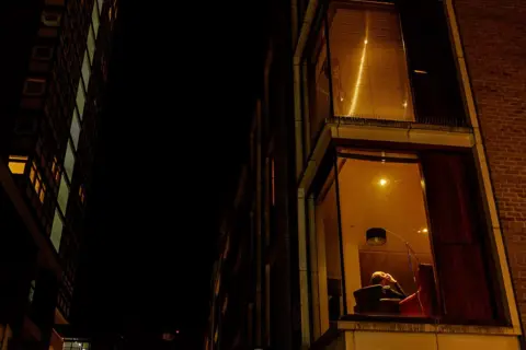 Paul Treacy Man in his flat