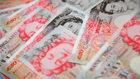 Getty Images £50 notes