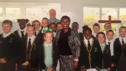 Sbu Mpungose Olpha Selepe during a short period teaching in East London