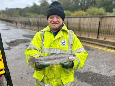 BBC man with fish