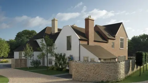 Bybrook Developments Ltd A design of one of the new houses