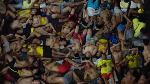 AFP Prison inmates at Quezon City jail