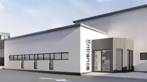 LDRS Royal Preston Hospital extension artist's impression