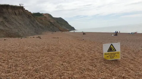 Dorset Council Eype beach