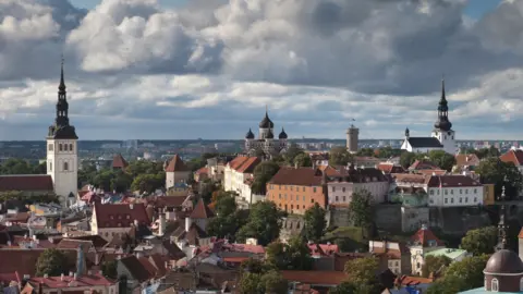 Toomas Tuul/FOCUS/Getty Images Tallinn skyline, Estonian