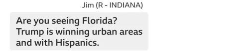 Are you seeing Florida?