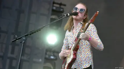 Getty Images Two Door Cinema Club were meant to play today