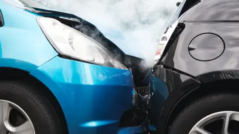 Getty Images A file image of a road crash