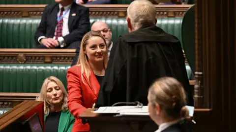 UK Parliament Gen Kitchen being sworn in as an MP in parliament