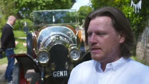 Gordon Grant and his Chitty replica