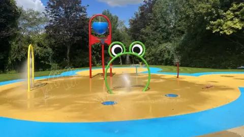 West Berkshire Council splash pad