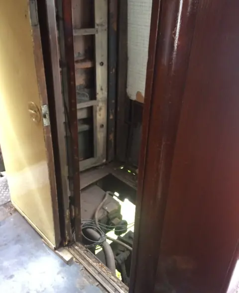 South Devon Railway Train floor