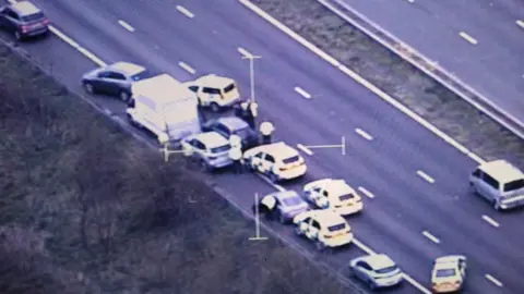 Devon & Cornwall Police Van surrounded by police