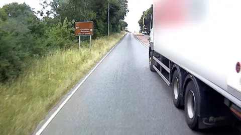 Vision Zero South West A dangerous overtaking manoeuvre