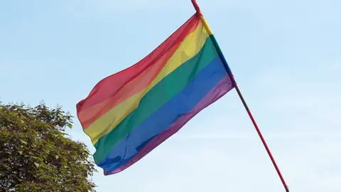 BBC Rainbow flag
