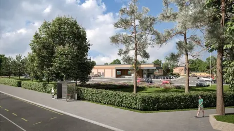 Lidl Artist's impression of the proposed supermarket in Linthorpe