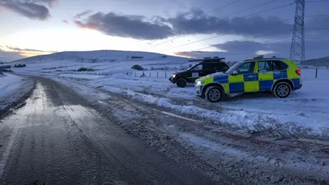 Police Scotland A96