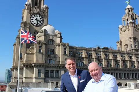 Liverpool City Council Steve Rotheram (left) and Joe Anderson