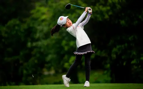 Getty Images The China Golf Association had just 400 registered junior golfers in 2013, but that exploded to 35,000 by the end of last year and the organisation expects 100,000 within five years.