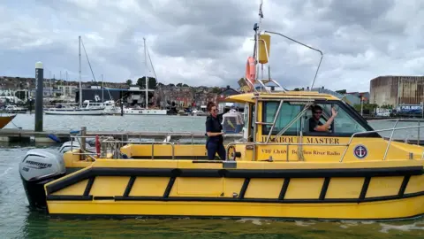 Beaulieu River Beaulieu river boat transporting Miguel back to the marina