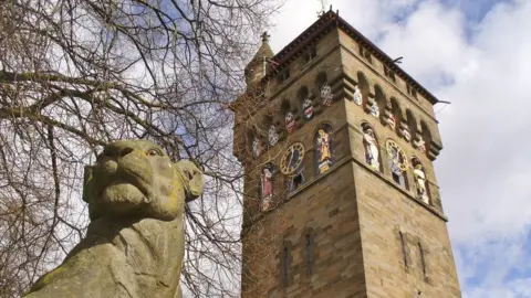 Geograph/Colin Smith Cardiff Castle and the Animal Bridge, Cardiff