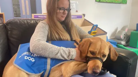 BBC Sophie Noel and dog Loki